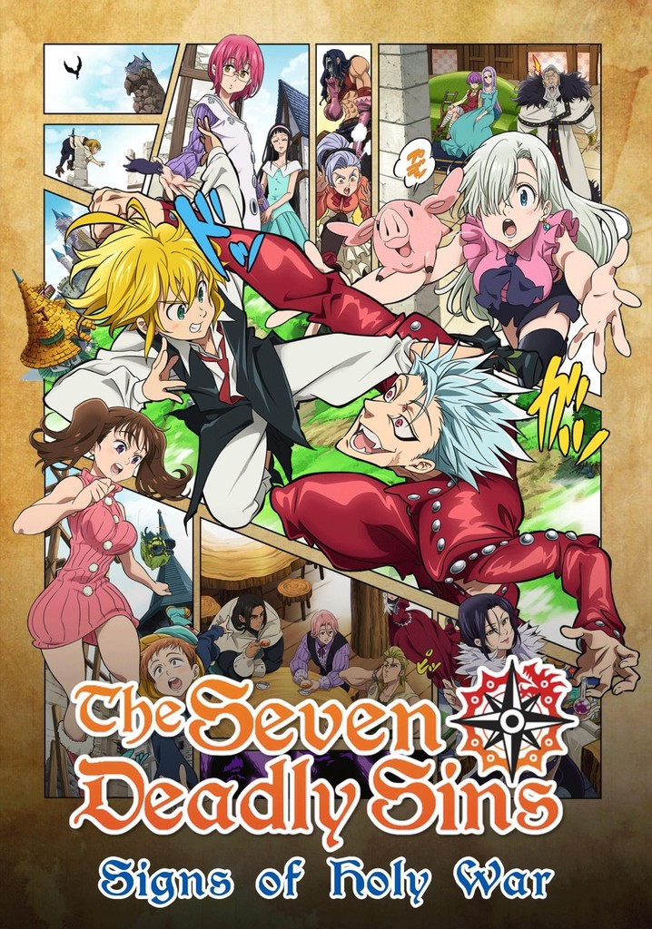 Watch Seven Deadly Sins Season 2 }Saison 2 七つの大罪 streaming: voir épisodes
